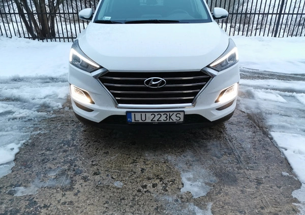 Hyundai Tucson cena 94500 przebieg: 35000, rok produkcji 2020 z Lublin małe 67
